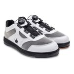 Brunswick Fury Mens Bowling Shoes - Right Hand (White, us_Footwear_Size_System, Adult, Men, Numeric, Medium, Numeric_9)
