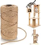 6mm Jute Rope, 164 Feet/50 m Jute T