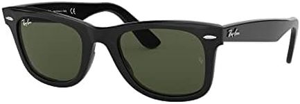 Ray-Ban - Wayfarer - 50mm - Polished Black/Green - Unisex Sunglasses