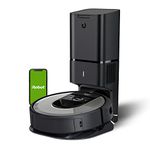 iRobot Roomba i6+ (6550) Robot Vacuum with Automatic Dirt Disposal-Empties Itself for up to 60 Days, Wi-Fi Connected, Works with Alexa, Carpets, + Smart Mapping Upgrade - Clean & Schedule by Room