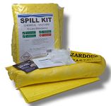 10 Litre Chemical Mini Spill Kit for Battery Acid, Caustics, and Hazardous Chemicals - Compact Emergency Response Solution