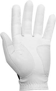 FootJoy Men’s Weathersof Golf Glove, White, Size M