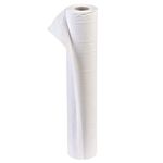 Straame Hygiene White Roll for Professional Use. Disposable & Easy to Set Up Sanitary Solution. Medical & Beauty Environments. 40 m Tear Off White Couch Roll, Individually Wrapped Paper Roll (1)