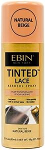 EBIN NEW YORK Tinted Lace Spray - Natural Beige, 2.7oz/80ml, Quick dry, Water Resistant, No Residue, High pigmentation, Even Spray, Matching Skin Tone, Natural Look for Wigs