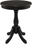 (Black) - Powell Furniture Round Ta