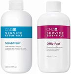 Cnd Scrubfresh And Offly Fast Remover Kit ,Clear/Blue, 222 Ml (Pack Of 2)