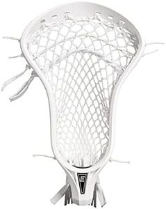 Epoch Men's Integra Z-Three Lacrosse Head for Elite Midfield Players, Flex iQ3 and Curved Zone 3 Mid-Pocket Ideal for Precision Play, Made of Composite Injected Polymer - Factory Tied Up Head