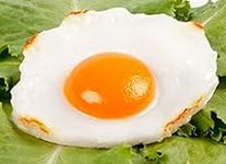 Pack of 1 Realistic Fried Egg Artif