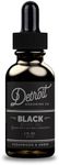 Detroit Grooming Co. Beard Oil – All-Natural, Hydrating Formula with Jojoba & Argan Oils, Vitamin E – Black Edition Beard Oil (Cedarwood & Amber Scent) – 1 oz