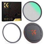 K&F Concept 82mm Magnetic 1/4 Black-Mist Filter Kit +Adapter Ring+ Alloy Lens Cap, Soft Diffusion Quick Switch Converters Systerm Optical Glass for DSLR Cameras (Nano-X Series)