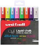 uni-ball PWE-5M Liquid Chalk Pens. 