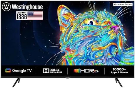 Westinghouse 126 cm (50 inches) Quantum Series 4K Ultra HD LED Google TV WH50GTX30 (Black)