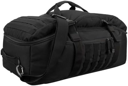 3 in 1 Tactical 60L Military Travel Duffle Bag, Backpack, Gym Bag for Men Women Workout Bag for Military,Sports,Overnight,Basketball,Waterproof