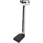 Health-O-Meter 402KL Scale, w/ Height Rod, 18-1/4 in.x20-1/8 in.x58 in., Black/Silver