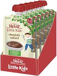 Heinz Chocolate Custard 1-3 Years Heinz For Baby Heinz Little Kids Baby Food Pouch No Artificial Flavours, No Preservatives, No Added Colours 120g (pack of 6)