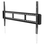 Kanto F6080 Low-Profile Fixed TV Wall Mount for 55" to 120" TVs | Up to 200 lb | VESA 100x100 to 1100x600 | Leveling Adjust | Quick-Release | Black