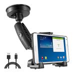 iBOLT xProDock NFC Bizmount - Phone Holder/Mount with Heavy Duty Suction Cup Base and 1.5m USB-C Cable- for Your Windshield, Dashboard - for Telematic Commuters, Fleets, Cars, Large Trucks, Vans