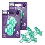 Philips Avent Soothie Pacifier 3m+, Green, 4 pack, SCF192/45