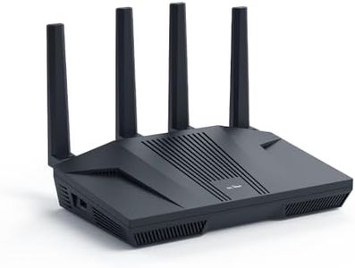 GL.iNet GL-MT6000 (Flint 2) High Performance WiFi 6 Home Router, 2.5G Multi-Gig Port, OpenVPN & WireGuard, Parental Control (AU Plug)