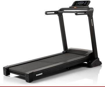 HAMMER Laufband FlyRun 4.0, Klappfunktion, 31 Programme, Zwift & Kinomap kompatibel, LCD-Display, 5,5 PS, 24 km/h