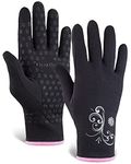 TrailHeads Womens Running Gloves - Touchscreen Gloves - Running Accessories for Women Winter - Hiking, Biking, Sports