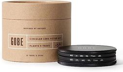 Gobe 77mm UV + Circular Polarizing (CPL) Lens Filter Kit (3Peak)