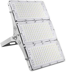 CHARON 300W LED Flood Light, 24000LM Super Bright Outdoor Security Lights with Wider Lighting Angle, 6000K Daylight White, IP66 Waterproof Outdoor Lighting for Garage, Garden, Lawn, Yard, Parking Lot