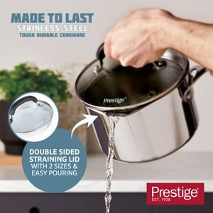 Prestige 5-Piece Stainless Steel Pan Set – Cookware Collection