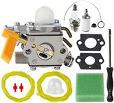 Ferilter CS26 Carburetor for Ryobi CS26 CS30 SS26 SS30 26cc Engine RY09050 RY09056 RY09053 RY28040 Weed Eater Trimmer Blower 308054043 308054077 Carburetor Replace for Homelite UT32650 UT32601A