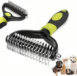 Dog Cat Grooming Brush, 2 Sided Pet