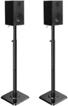 Mounting Dream Speaker Stands Height Adjustable for Satellite & Small Bookshelf Speakers, Set of 2 Floor Stand Mount for Bose Polk JBL Sony Yamaha and Others - 11LBS Capacity MD5402