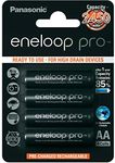 Panasonic eneloop pro ready-to use Ni-MH battery, AA/Mignon, 4-pack, min. 2500 mAh, 500-charge cycle life, with very high power performance and low self-discharge, rechargeable battery