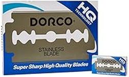 100 DORCO Super Sharp Double Edge Razor Blades & Free 20 The Shave Factory Styptic Matches Gift - Precision Grooming Essentials for a Flawless Shave