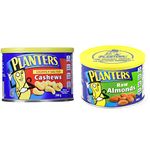 Planters Lightly Salted Cashews, 200 Grams & Natural Almonds, 200g