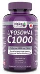 Naka Platinum LIPOSOMAL C1000 featuring 1000 mg/dose (1 month supply) Non-Allergen High Potency LIPOSOMAL Buffered Vitamin C, Bonus Size 180 Softgels (150+30 Free)