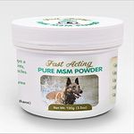 Vet's Advantage Pure MSM Powder for Dogs - Rapid Effect Joint Support to Help Improve Your Dog's Mobility and Comfort