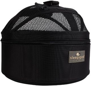 Sleepypod Medium Mobile Pet Bed, Jet Black