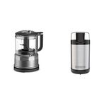 KitchenAid KFC3516CU 3.5 Cup Food Chopper + Black & Decker CBG110SC Electric Coffee & Spice Grinder