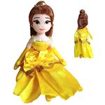 FISAPBXC Belle Plush Toys, Belle Princess Doll, Belle Plush, Princess Stuffed Doll, Kids Soft Plush Toys, Fashion Animal Plush Toy, Cartoon Children's Soft Toys, Princess Gifts for Girls -40cm