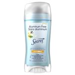 Secret Aluminum Free Deodorant for Women, Vanilla, 68g