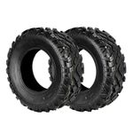 21X7-10 ATV All Terrain Tires, DAV121, 6 PR Heavy Duty Tubeless Off-Road Tires, for Mud Sand Snow, 2 Pack