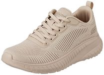 Skechers Womens Sport - Squad Chaos - Face Off, Nude, 10