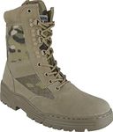 Savage Island Desert Camo Army Combat Patrol Tactical Boots Military (10 UK, Sav Camo)
