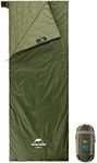 Naturehike Lightweight Sleeping Bag, Compact Ultralight Sleeping Bag, Envelope Backpacking Sleeping Bag Portable, Waterproof, Comfort with Compression Sack for 3 Season Camping, Traveling, Hiking