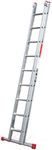 Lyte NBD235 2 Section Diy Ladder (en131-2) 3.3metre Closed -5.58metre Open (11 Rung)