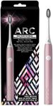 Oral B Crest ARC Sonic Power Battery Toothbrush with Travel Case, Blush Metal, Rose Gold