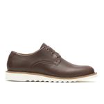 Hush Puppies Men's Parker Oxford Shoe, Dark Brown Leather, 11 M US