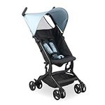 My Babiie MBX5 Ultra Compact Stroller - Lightweight (5.5kg), Aeroplane Carry-on Approved, Swivel Front Wheels, Removable Canopy, Travel Bag Included, from 6 Months to 15kg - Blue