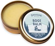 Snowshoe Boot Balm, Made in USA Since 1927 - Protect, Condition, Restore & Waterproof - Leather Conditioner for Boots and Shoes (4 oz)