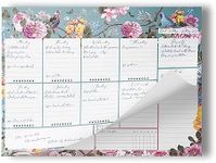 Undated Weekly Desk Planner Pad - 5